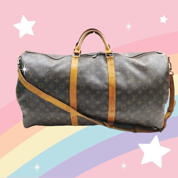 LV vintage large travel duffel luggage bag - Picture 1 of 3